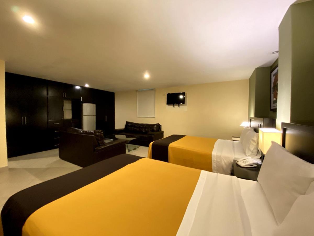 Hotel Escala Puebla Centro Exteriör bild
